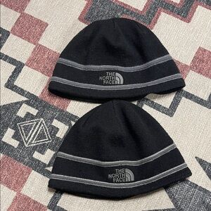 The North Face Black Beanie Hat - unisex one size